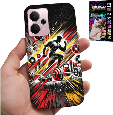 Obrázek produktu pro Etui Do Realme 14 5G / 14T - Siłownia Kulturystyka Sztangi Fitness