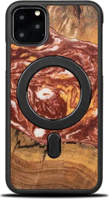 Produktbild von Bewood Einzigartige Hülle für iPhone 11 Pro Max - Planeten - Mars mit MagSafe