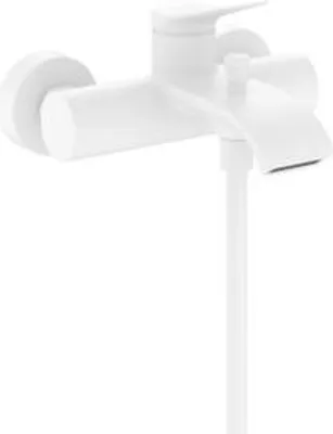 Imagen del producto de Hansgrohe Vivenis, grifo monomando para bañera, modelo de montaje en superficie, color blanco mate