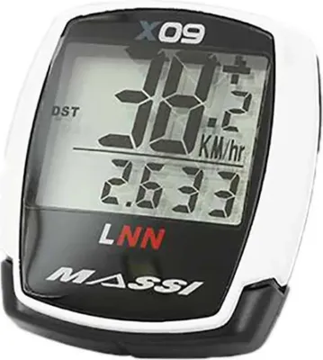 Zdjęcie produktu dla Komputer rowerowy Massi 9 0 funkcji biały biały jeden rozmiar