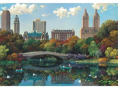 Zdjęcie produktu dla RAVENSBURGER Puzzle Central Park w Nowym Jorku 1000 elementw