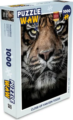 Obrázek produktu pro MuchoWow MuchoWow® Puzzle 1000 ks Tygr - zblízka - Zvíře