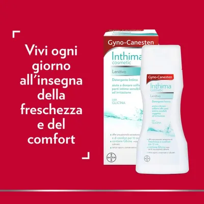 Immagine prodotto di Gynocanesten Inthima Cosmetic Lenitivo 200 Ml