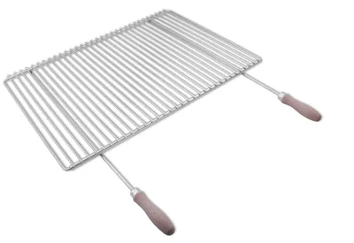 Obrázek produktu pro Nerezový rošt s nastavitelnou šířkou 60-70x45cm s rukojetí