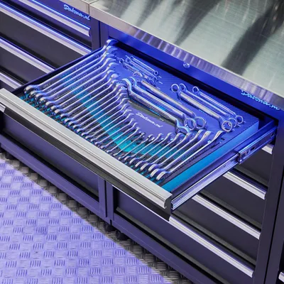 Produktbild von 36-teiliger Ring-Maulschlüsselsatz im Schaumstoffmodul