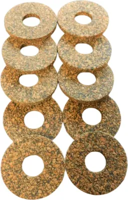 Obrázek produktu pro 50 kusů Gumový korek M10 30 mm x 10 mm x 4 mm