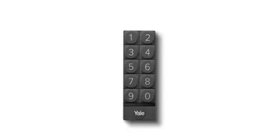 Immagine prodotto di Tastiera intelligente Yale Smart Home - Tastiera per serratura digitale nera per Linus