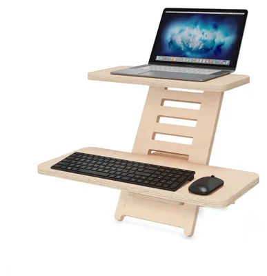 Image de Omgoods - Support pour bureau debout - Support ergonomique pour ordinateur portable