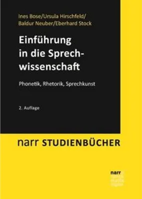 Obrázek produktu pro Einführung in die Sprechwissenschaft