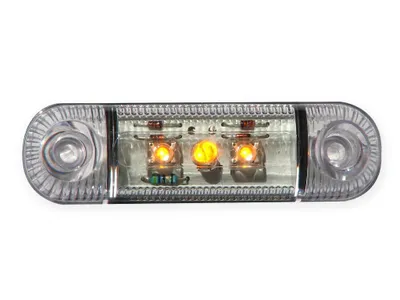 Image de Feu de gabarit - Ledson - 3.3" - 8.4cm - Ambre - 12V-24V