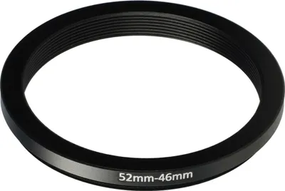 Produktbild von vhbw Step-Down-Ring Adapter 52 mm auf 46 mm für Kamera Objektiv - Filteradapter Metall