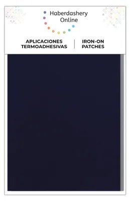 Reparaturvlies zum Aufbügeln, 40 x 12 cm, Blau