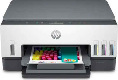 Produktbild von HP Smart Tank 670 All-in-One  Farbe  Drucker für Home und Home Office  Print  Scan  Copy  Wireless  Scannen an PDF
