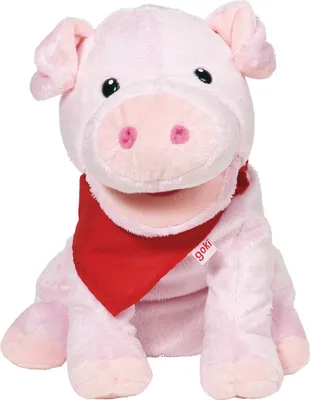 Image de goki 51782 Marionnette à main cochon Snelly, rose (1 pièce)