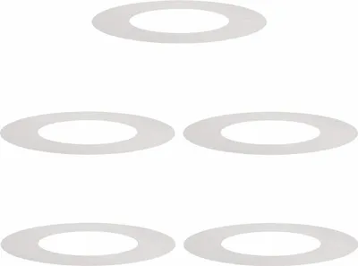 Produktbild von vidaXL geeignet für flache Baumringe 5 pcs Silber Ø40 / 70 cm Edelstahl
