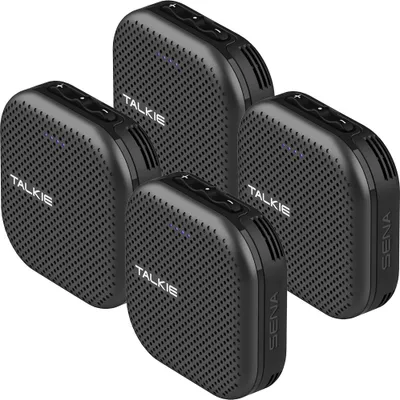 Produktbild von Sena Talkie Quad Pack Intercom Schwarz Schwarz One Size