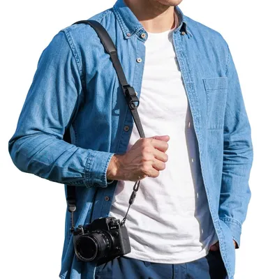 Produktbild von Kamera Handschlaufe Schultergurt Tragegurt - Verstellbar - Für DSLR und spiegellose Kameras - Kameragurt