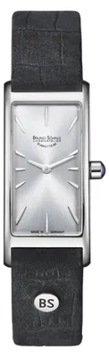 Produktbild von Bruno Söhnle Damen Armbanduhr Nuvola III 17-13088-243 Lederband schwarz