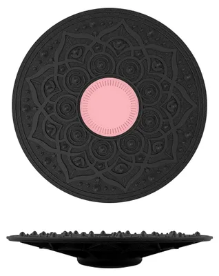 Produktbild von 30 cm Balance Board Gleichgewichtstrainer für Erwachsene mit rutschfestem Standfuß für Yoga und Fitness zur Verbesserung des Gleichgewichts