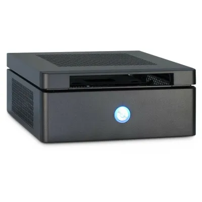 Produktbild von Inter-Tech ITX-603, Mini Tower, PC, Schwarz, Mini-ATX, Heimbüro, CE, RoHS