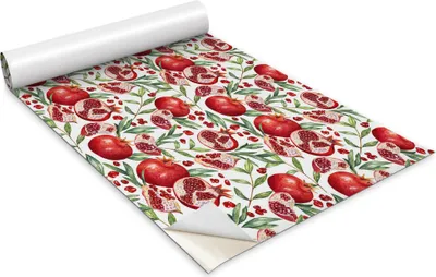 Produktbild von Selbstklebende Möbelfolie - Dekorationsfolie - Tischmöbel - Zuschneidbar - Granatapfelfrucht - 100 x 50 cm