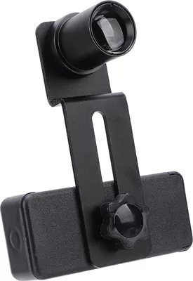 Produktbild von Mikroskop-Objektiv-Handy-Adapter mit 12,5-fachem Okular, Smartphone-Kamera für Tubus 23,2 mm
