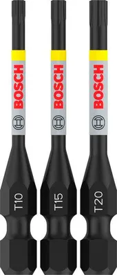 Produktbild von PRO Torx Impact Bit Set, T10, T15, T20, 55 mm, 3-tlg.
