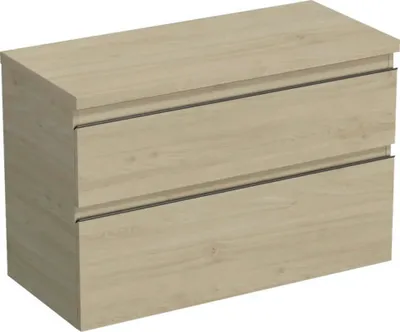 Obrázok produktu pre Skrinka pod umývadlo Jungborn TRENTA dub kendal prírodný 96,7 x 64,6 x 44,5 cm