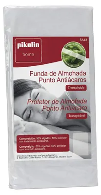 Produktbild von Kissenbezug 90x40cm weiß atmungsaktiv hypoallergen milbendicht Pikolin Home