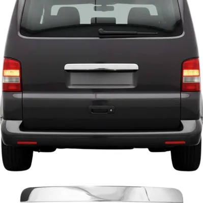 Image de Arrière Coffre Couvercle Moulure pour VW T5 Transporter 2003-2015 inox Chromé