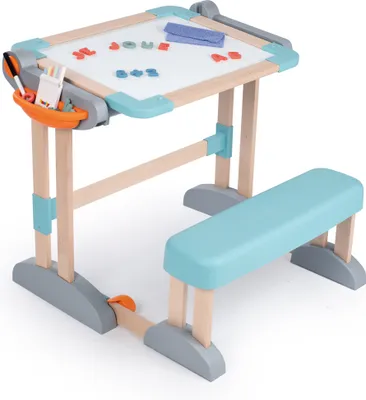 Image de Smoby Bureau pliable
Bureau en bois 2 en 1