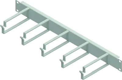 Produktbild von 1PROT Rangierpanel 19" 1HE Metall PNRP191HE130 Metallbügel 44x130mm