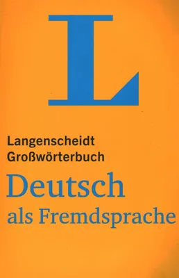 Produktbild von Langenscheidt Großwörterbuch Deutsch als Fremdsprache