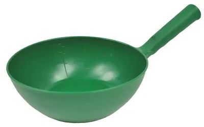 Produktbild von SCHÖPFKELLE RUND 1,5 L, GRÜN 360 X ø 220 X 80 MM