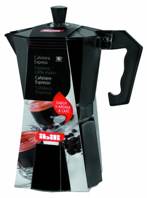 Immagine prodotto di Macchina da caffè Ibili Express italiana da 6 tazze, argento  Argento, taglia unica
