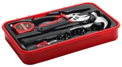 Produktbild von SCHMIDT security tools Werkzeug Set TS-23 Handwerkzeug Box 23-teilig
