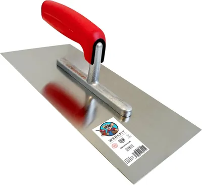 Produktbild von WERKFIT Glättekelle Edelstahl - rostfrei Softgriff 280x130 mm