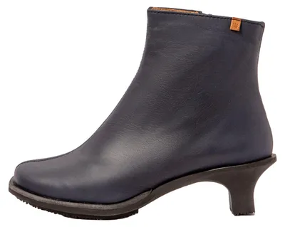 Produktbild von El Naturalista Stiefeletten mit Absatz Damen N5994 WAX NAPPA OCEAN / IGUSA Farbe Blau