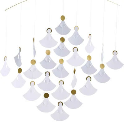 Produktbild von Flensted Mobiles Engelchor, (25 Engeln) Karton 35x55 cm