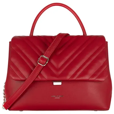 Produktbild von David Jones - Damen Umhängetasche - Frau Handtasche Gesteppte Kunstleder - Steppmu