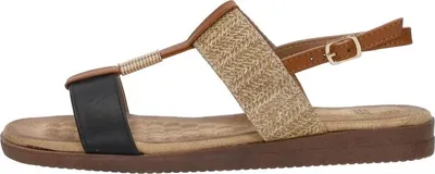 Image de SUB55 Sandalen Plat Sandalen Plat - zwart - Maat 38