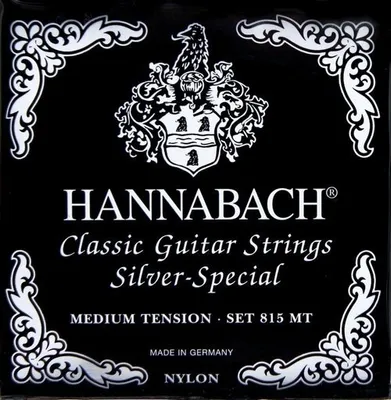 Produktbild von Hannabach 815MT silver special - medium (schwarz)