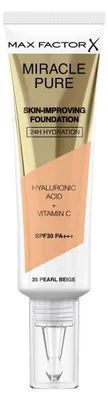 Imagen del producto de Max Factor Miracle Pure Foundation Spf30 35-Pearl Beige