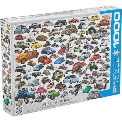 Zdjęcie produktu dla EUROGRAPHICS Puzzle Jaki jest twój chrząszcz? 1000 elementów