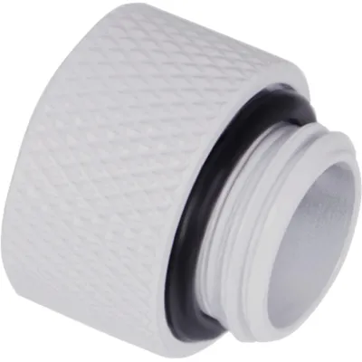 Produktbild von Eiszapfen Verlängerung G1/4 AG auf G1/4 IG - White (weiß, für weiche Schläuche (PVC, Silikon, Neoprene))