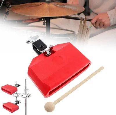 Obrázek produktu pro Hudební bicí nástroj – latinský buben – rytmické hraní – čistý zvuk – 17 × 14 × 6 cm