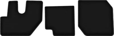 Immagine prodotto di Tappetini in velluto per Renault D. (2013-, camion) neri, set 3 pz, con fissaggi