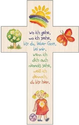 Produktbild von Kinderkreuz Wo ich gehe, wo ich stehe ...