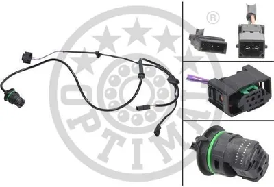 Produktbild von OPTIMAL ABS Sensor Raddrehzahl Hinten Links für AUDI A6 Avant (4B5, C5) 06-S142