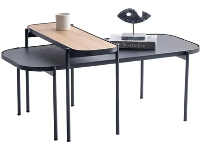 Immagine prodotto di Elegante set di tavolini Tavolino da salotto di design Tavolino moderno